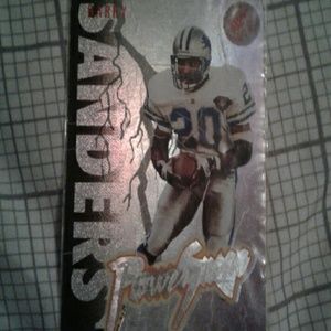 Barry Sanders football card